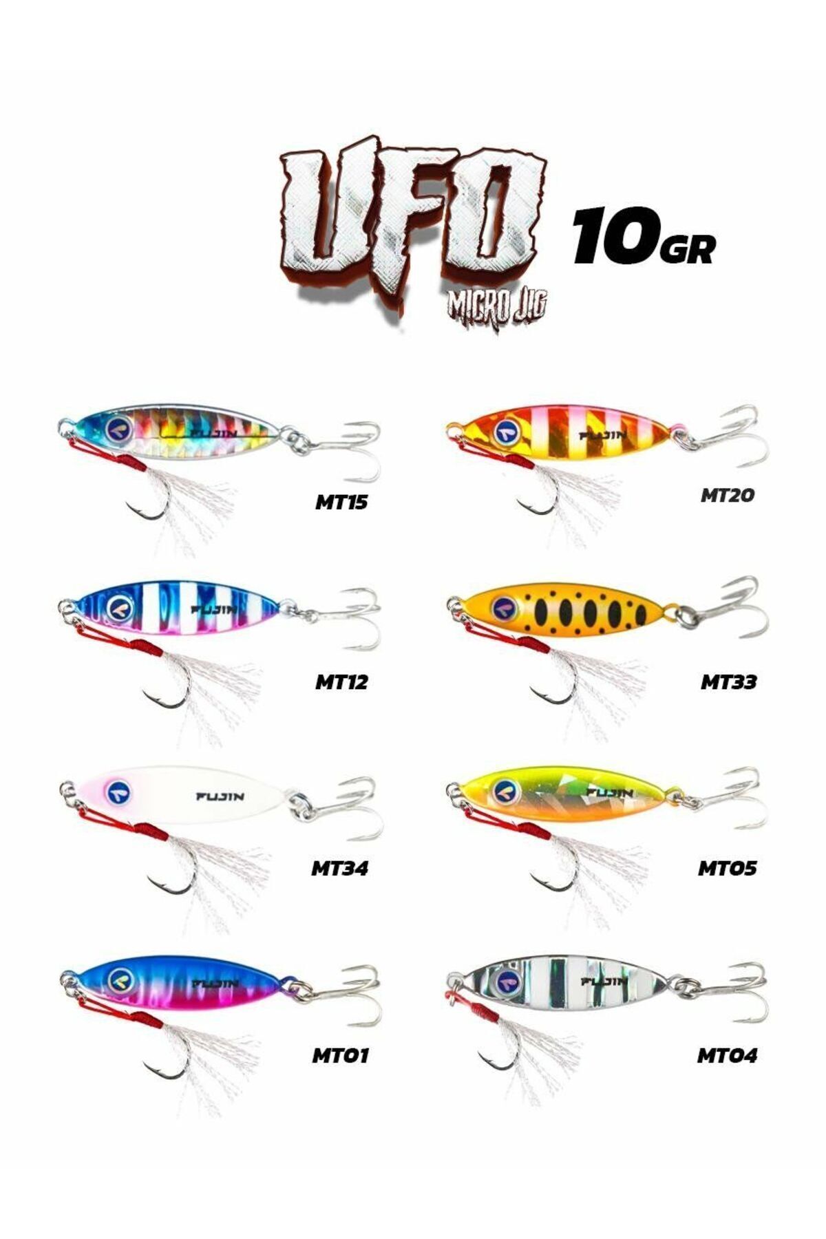 UFO Micro Jig 10gr MT15Rainbow