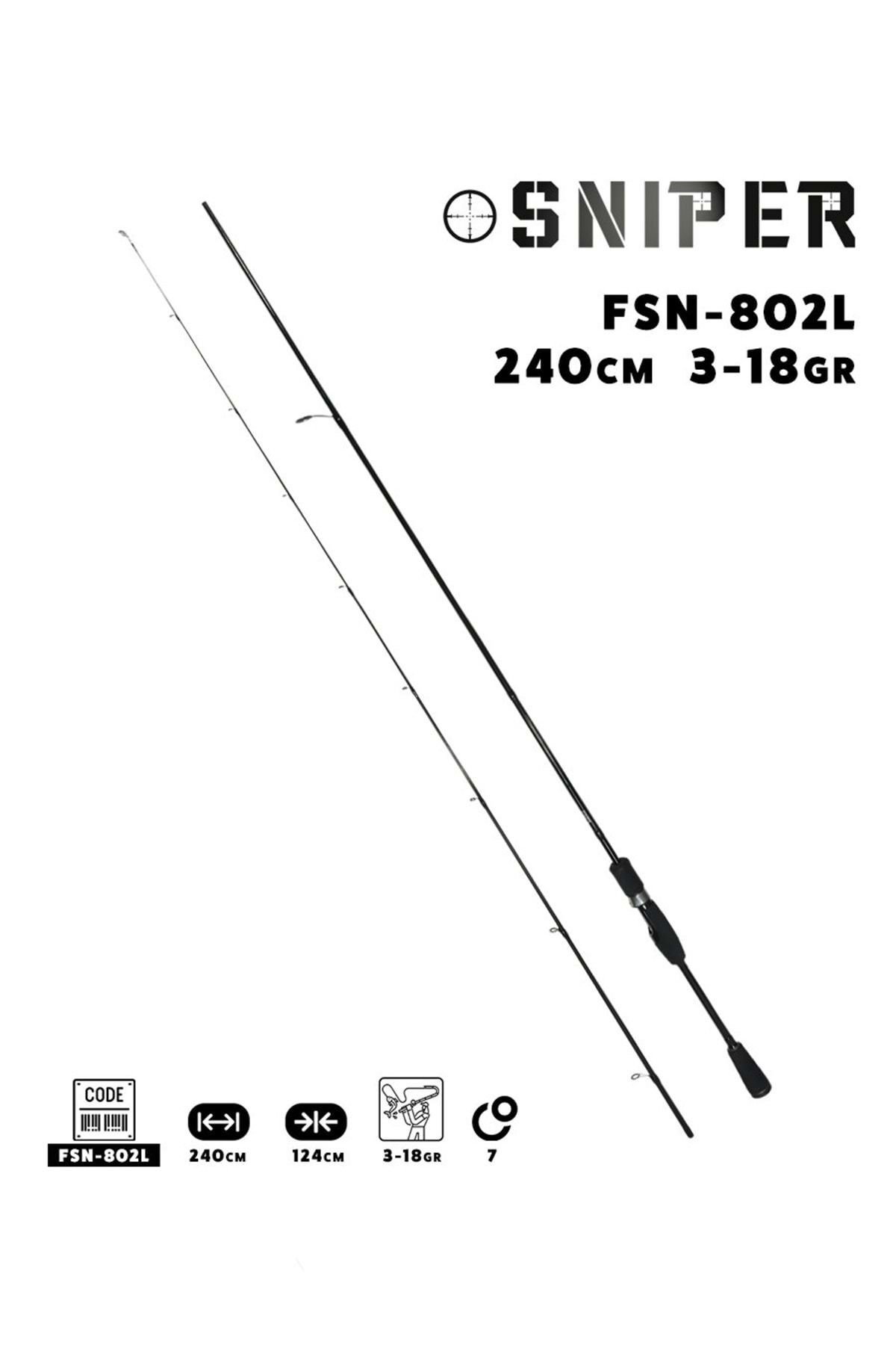 Fujin Sniper 240cm 3-18 gr Light Spin Kamış