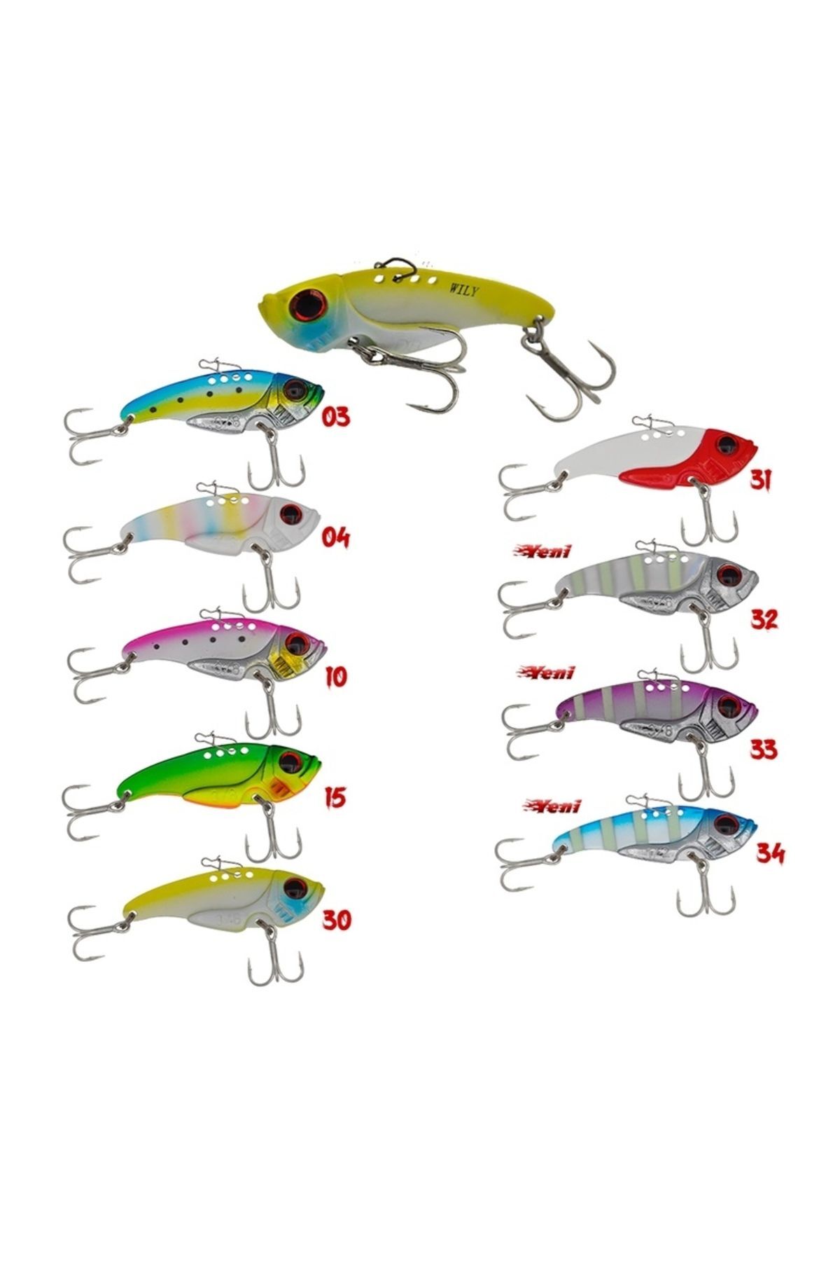 Vibrasyon Jig Spoiled Vibrasyon 6cm 21gr Renk:31