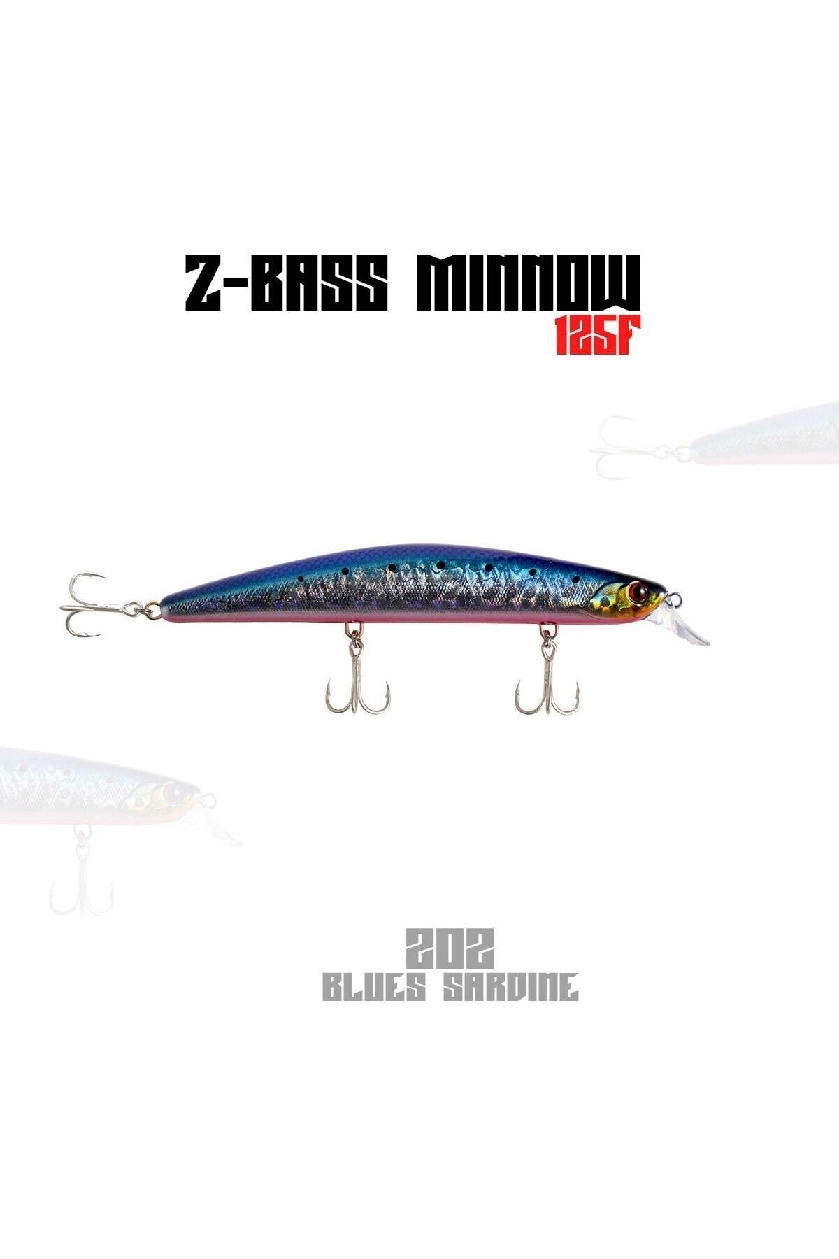 Z-Bass Minnow 125F 21Gr Maket Balik 202 Blues Sardine