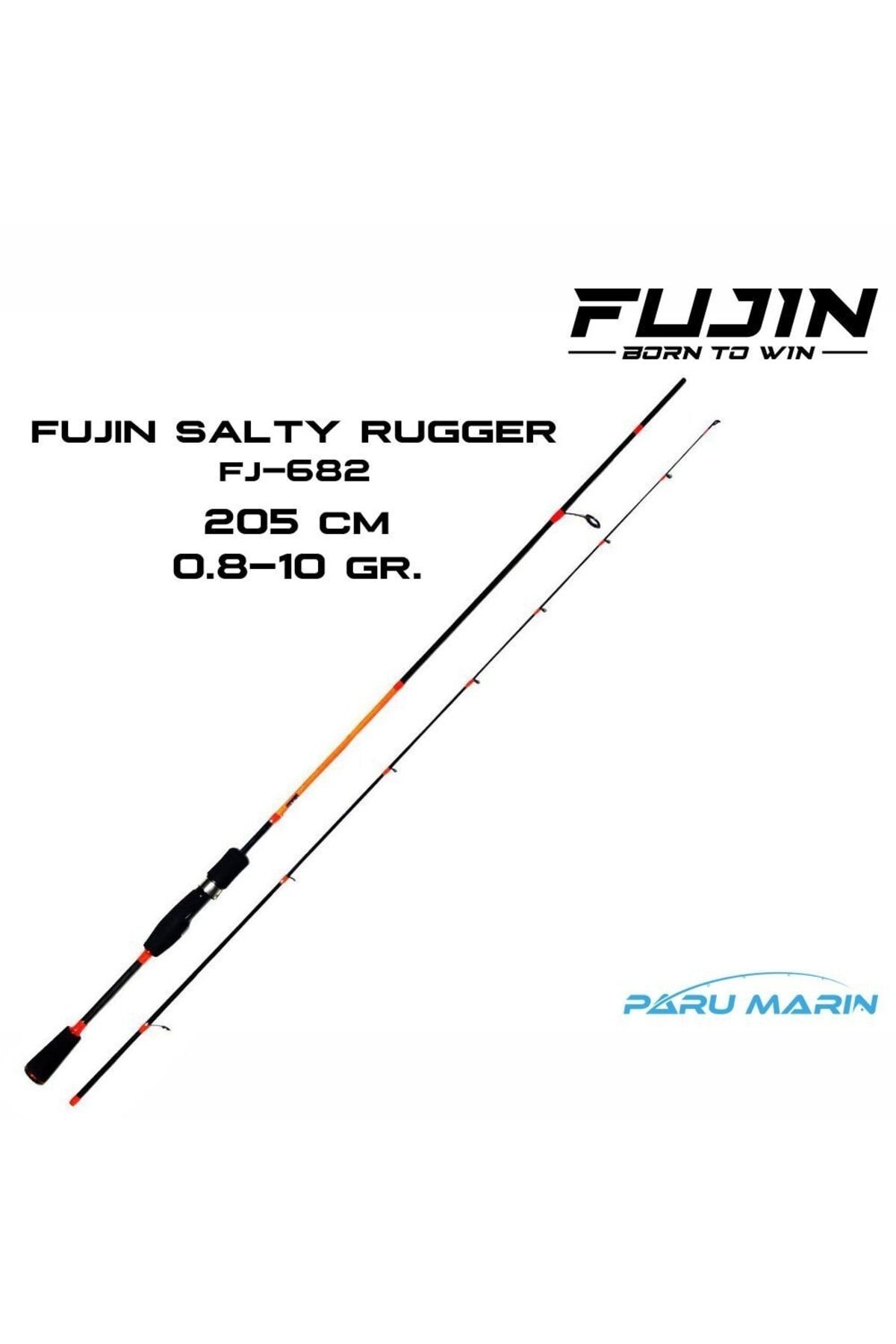 Salty Rugger Fj-682 205cm 0.8-10gr Lrf Kamışı