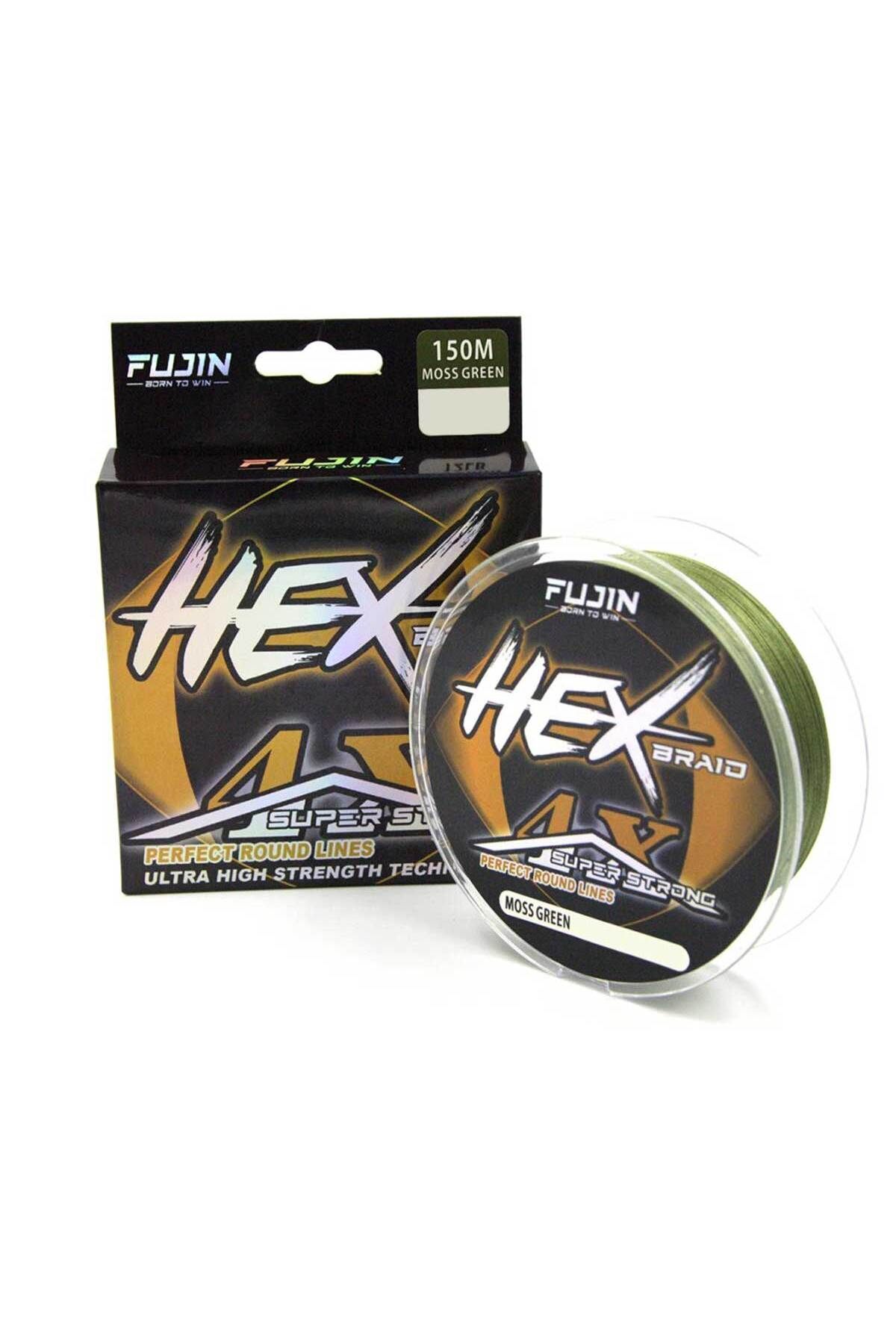 Hex Braid 4x 150mt Moss Green Pe Ip Misina