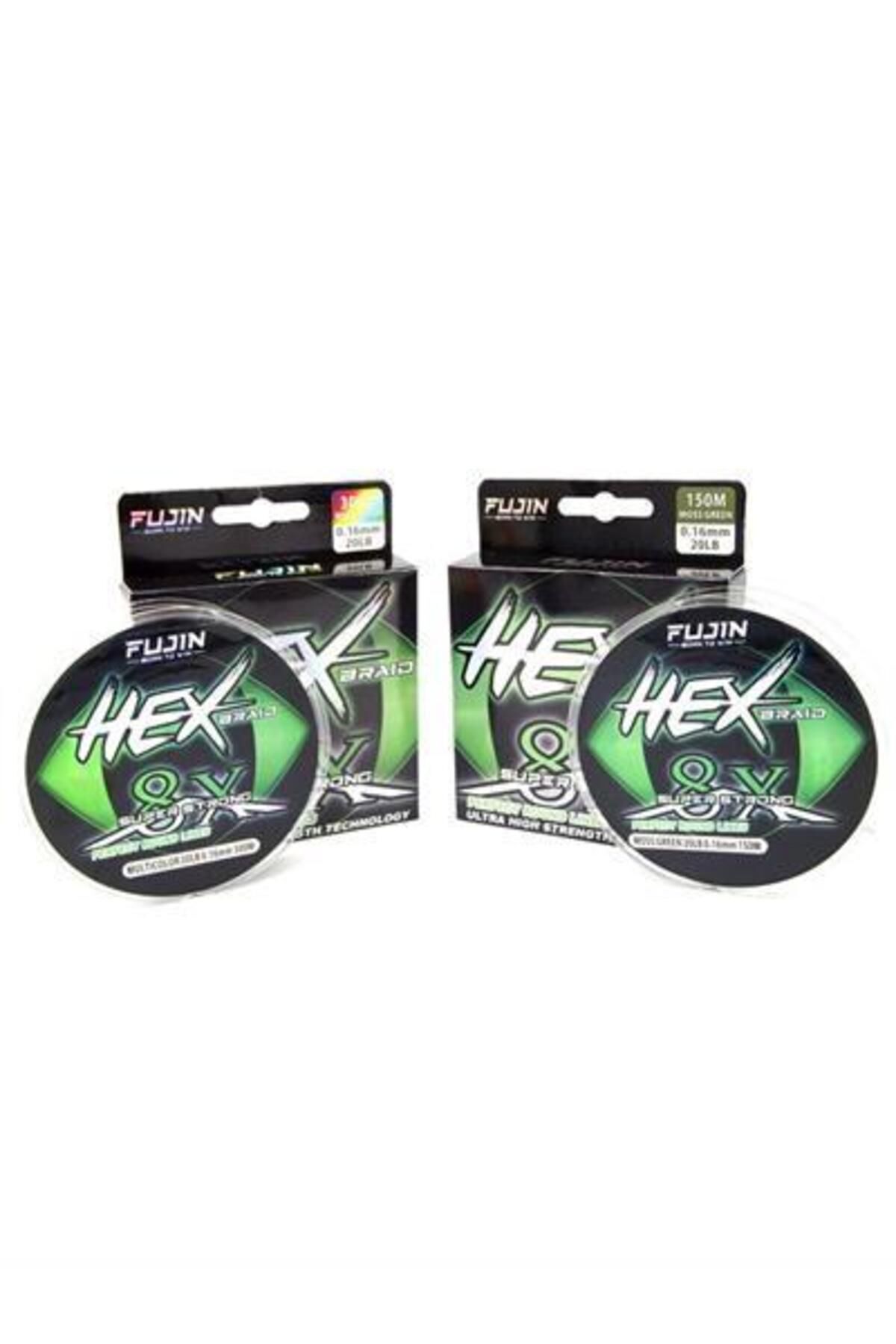 Hex Braid 8x 300mt 0.16mm Ip Misina Multicolor Pe