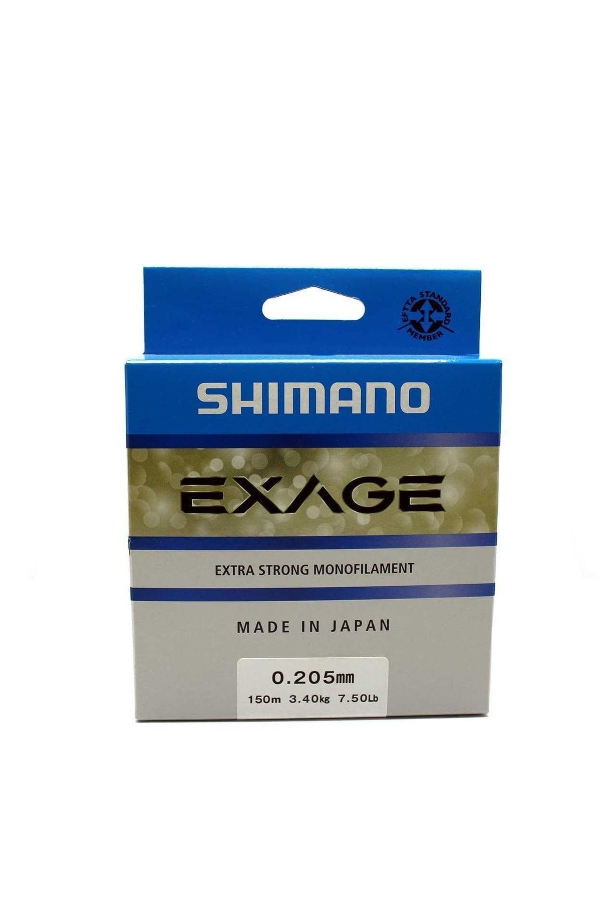 Shimano Exage 0.205mm 3.40kg 150m